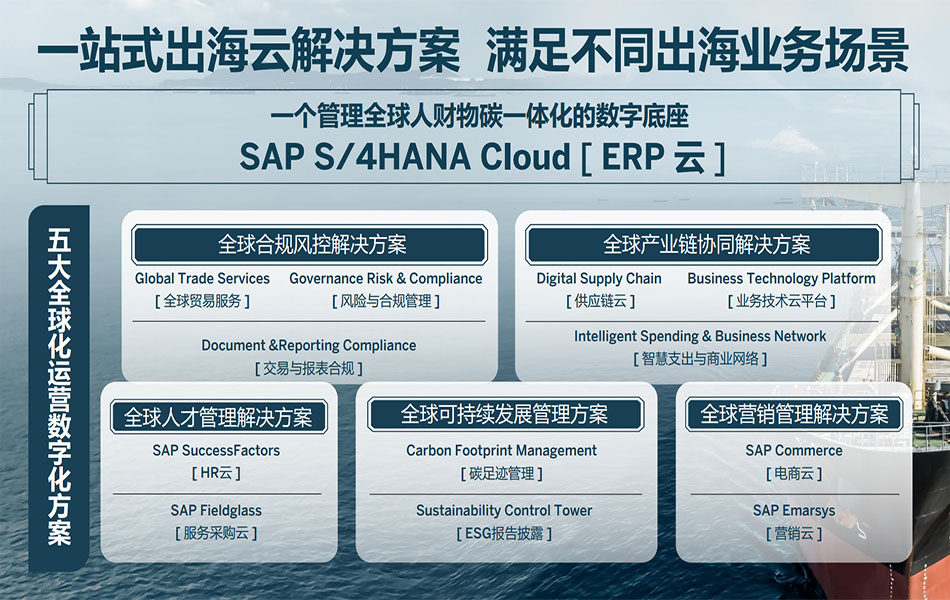 中國(guó)企業(yè)高質(zhì)量出海,ERP出海模塊,企業(yè)出海,SAP